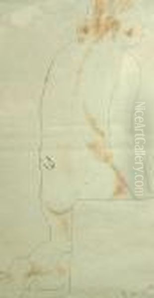 Kars, 
Seated Female Nude Oil Painting by Georges Kars