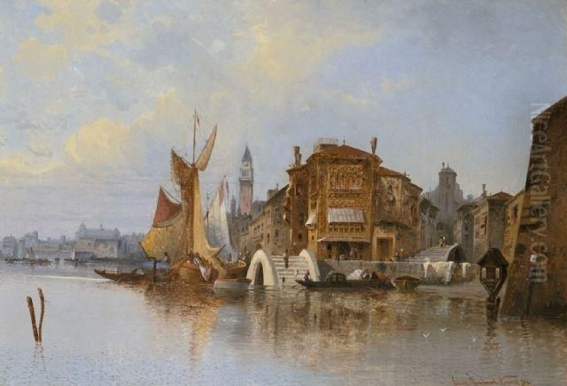 In Venedig Oil Painting by Karl Kaufmann