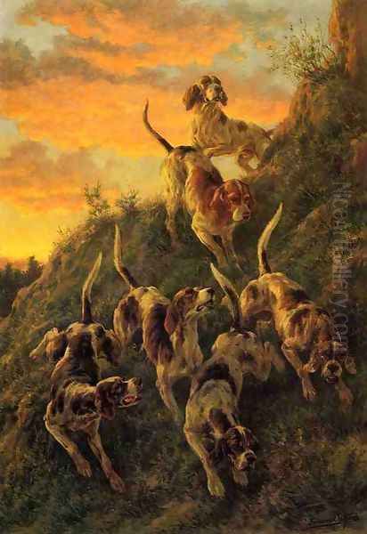 The Trail of the Cougar Oil Painting by Edmund Henry Osthaus