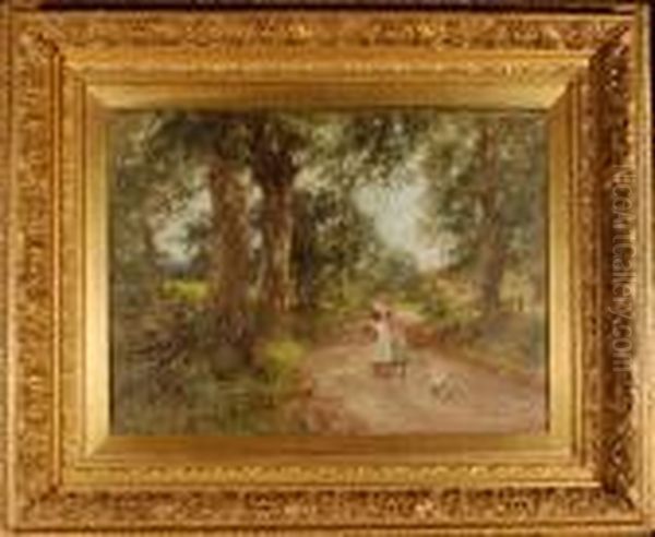 Young Woman Oil Painting by Henry John Yeend King