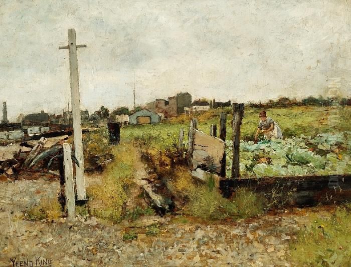 The Coast Guard's Cabbage Oil Painting by Henry John Yeend King