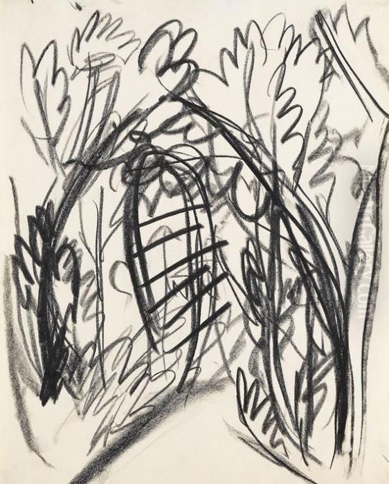 Waldinneresfehmarn Oil Painting by Ernst Ludwig Kirchner