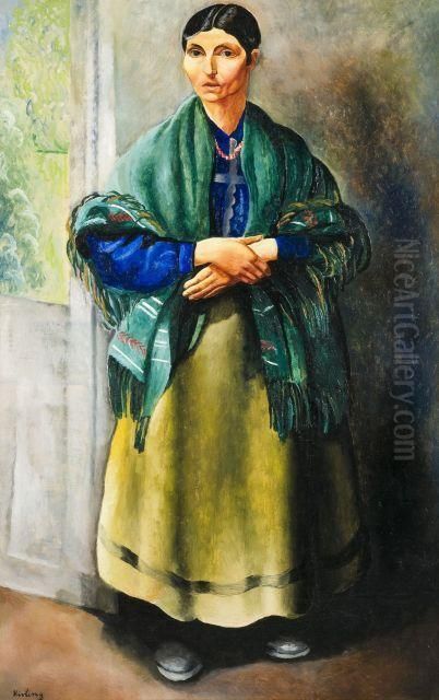 La Romaine Oil Painting by Jean Kisling