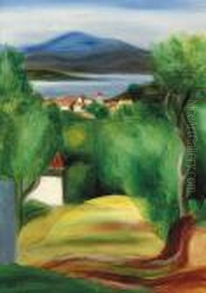 Provence Oil Painting by Jean Kisling
