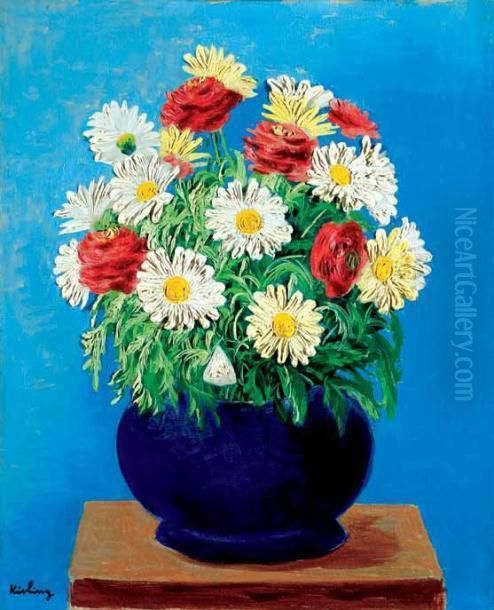 Marguerites Oil Painting by Jean Kisling