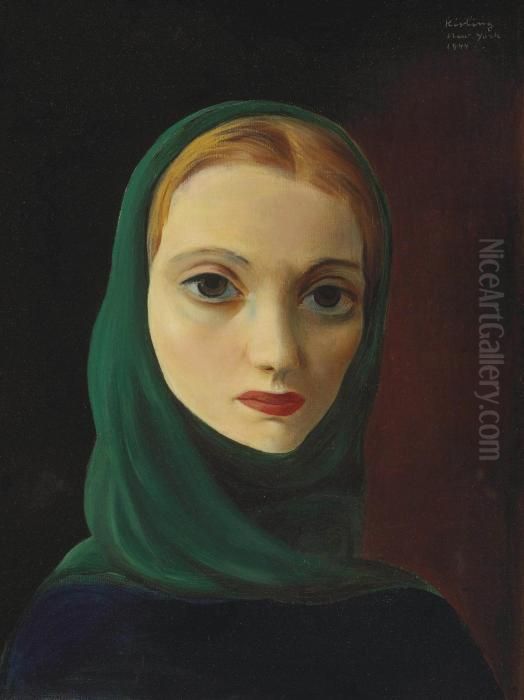 Portrait Oil Painting by Jean Kisling