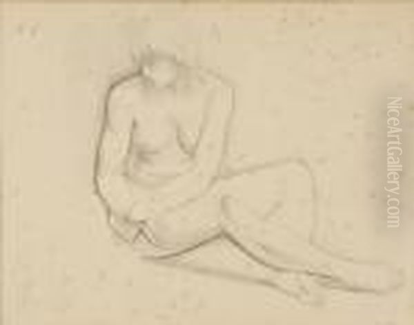 Frauenakt Oil Painting by Jean Kisling