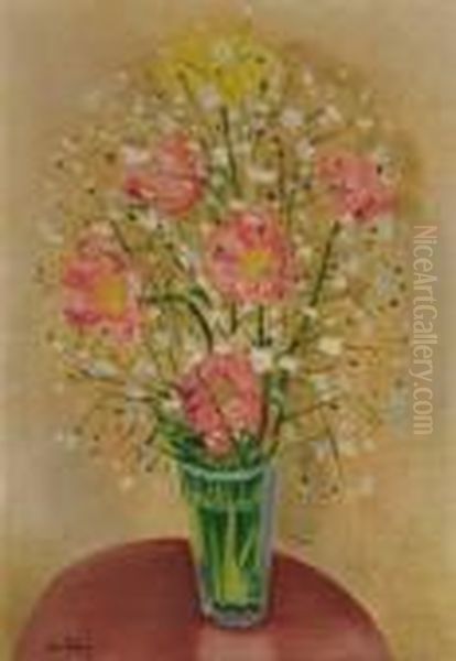 Fleur Des Champs Oil Painting by Jean Kisling