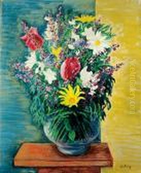 Flowers Oil Painting by Jean Kisling
