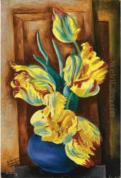 Tulipes Oil Painting by Jean Kisling