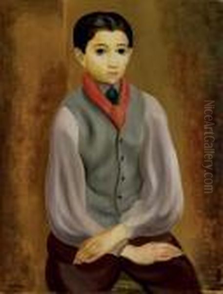 Jeune Italien Oil Painting by Jean Kisling