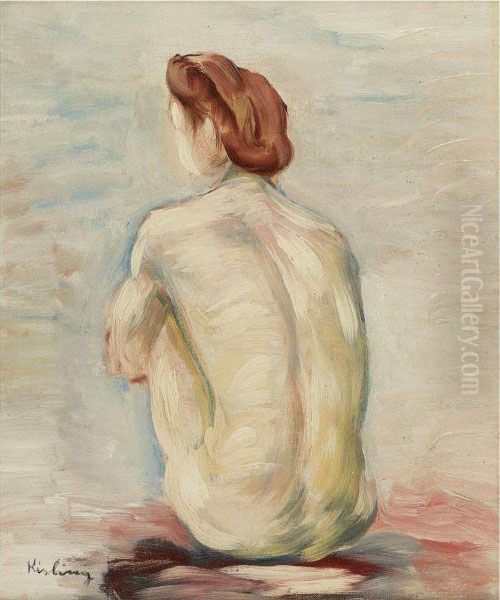 Nu De Dos, Lucie Kieffer Oil Painting by Jean Kisling