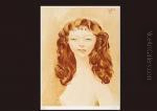 Woman Oil Painting by Jean Kisling