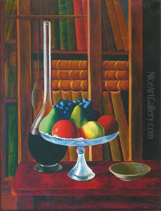 La Coupe De Fruits Oil Painting by Jean Kisling