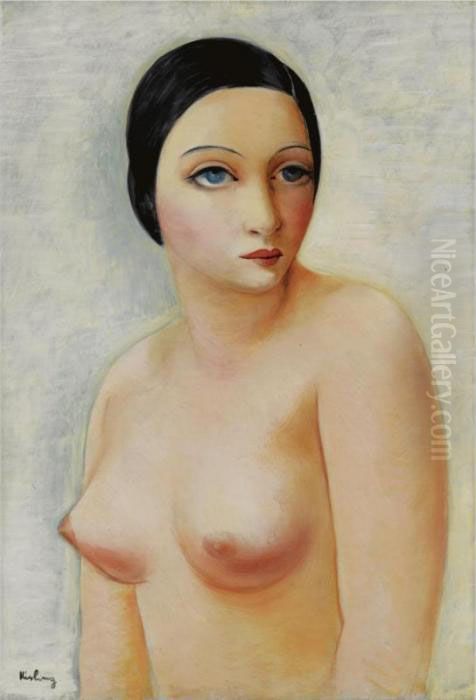 Buste Nu Oil Painting by Jean Kisling