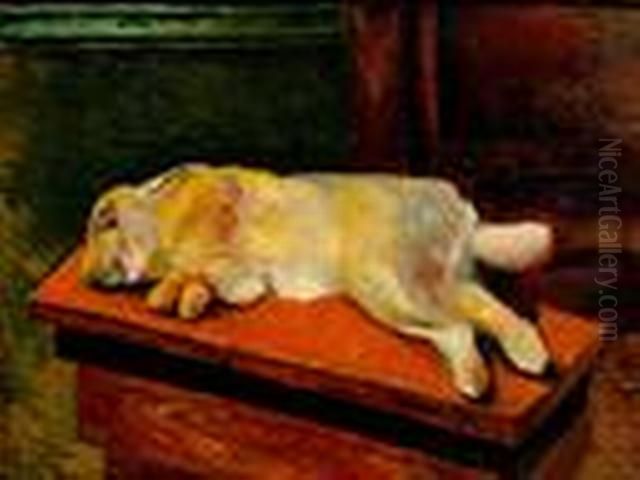 Nature Morte Au Lievre Oil Painting by Jean Kisling