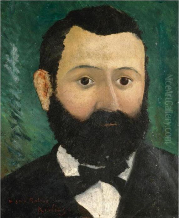Portrait Du Peintre Baltus Oil Painting by Jean Kisling