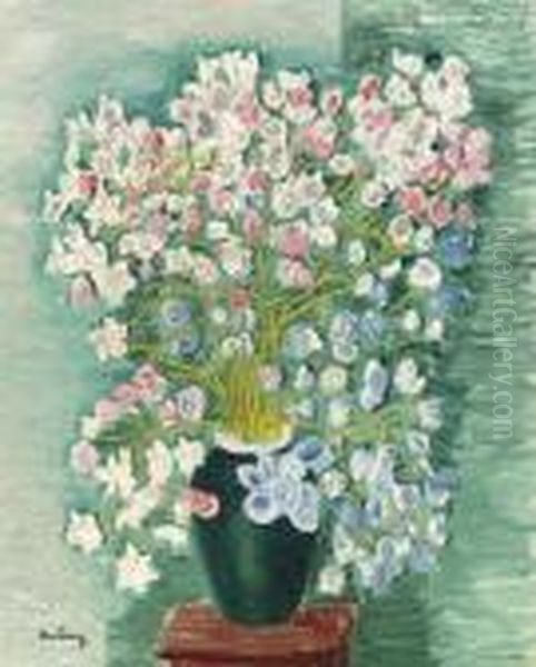 Fleurs Oil Painting by Jean Kisling