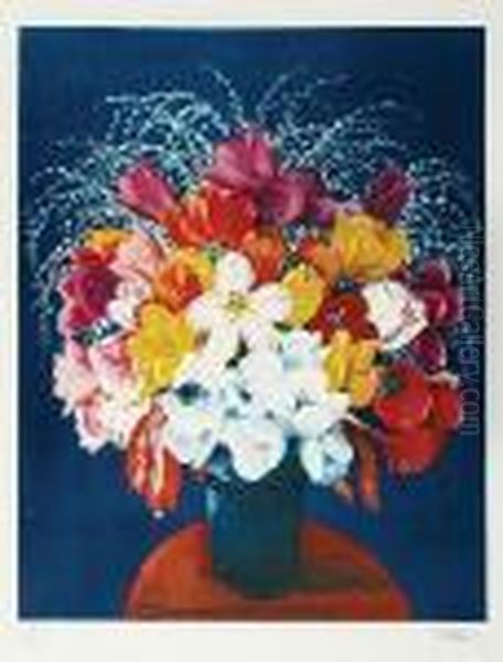 Kwiaty Oil Painting by Jean Kisling