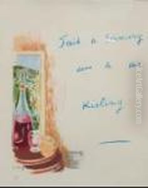 Vin De Provence Oil Painting by Jean Kisling