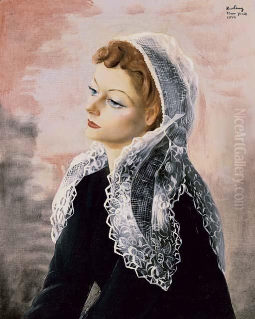 La Bretonne Oil Painting by Jean Kisling