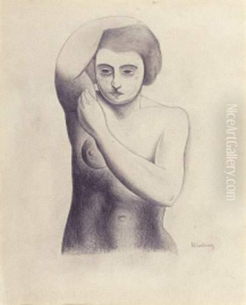 Nu Oil Painting by Jean Kisling