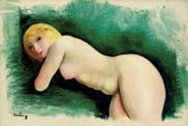 Nu Allonge Oil Painting by Jean Kisling