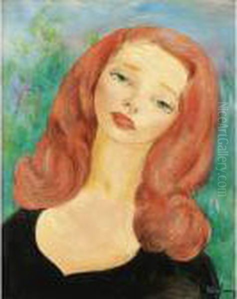 La Rousse Oil Painting by Jean Kisling