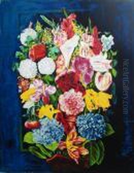 Bouquet Oil Painting by Jean Kisling