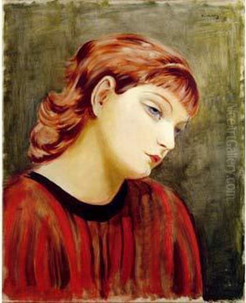 Cracovie (pologne) - Bandol Oil Painting by Jean Kisling