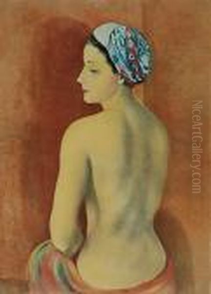 Odaliska Oil Painting by Jean Kisling
