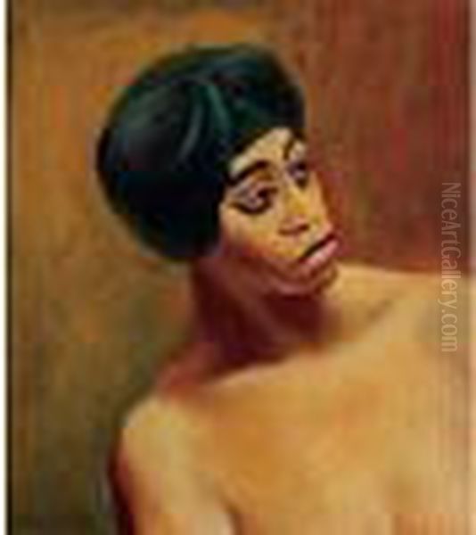 Aicha Oil Painting by Jean Kisling