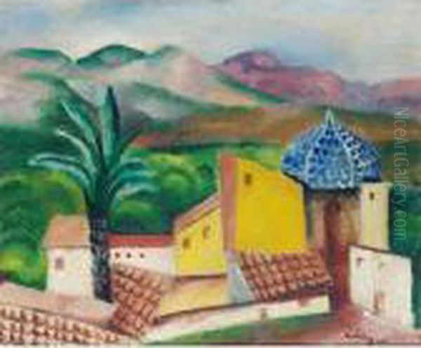 Sagunto Oil Painting by Jean Kisling