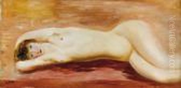 Nu Allonge Oil Painting by Jean Kisling