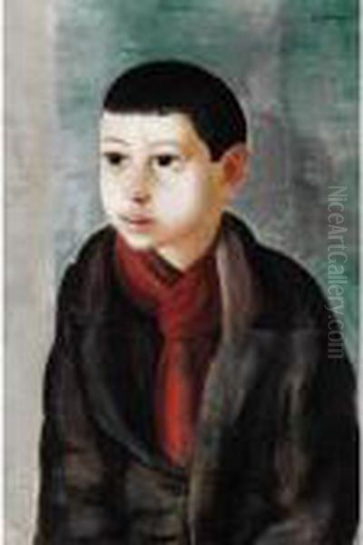 Jeune Garcon Oil Painting by Jean Kisling