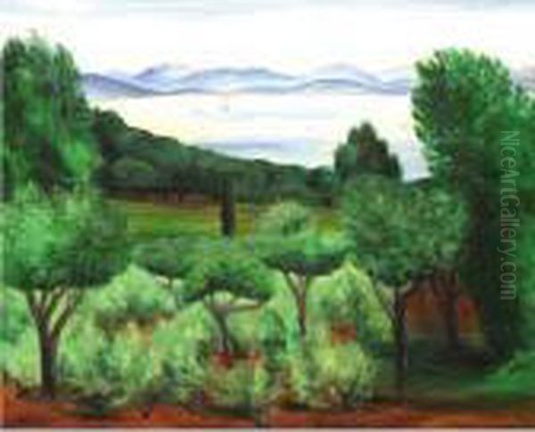 Landscape Oil Painting by Jean Kisling