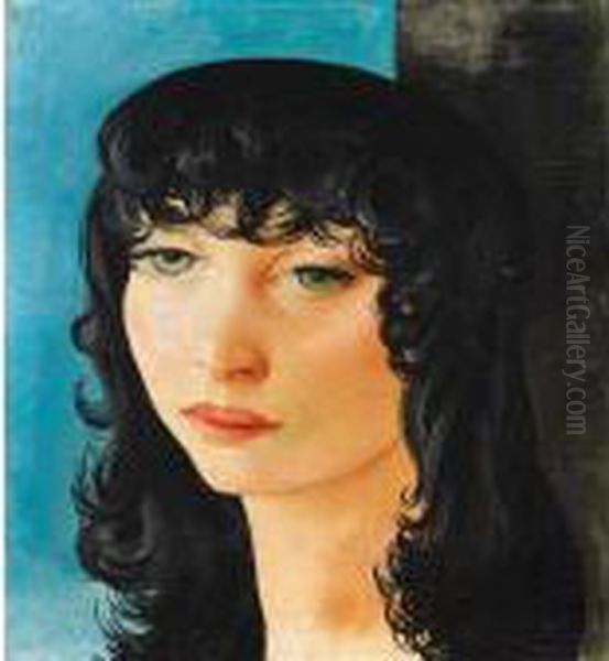 La Jeune Hollandaise Oil Painting by Jean Kisling