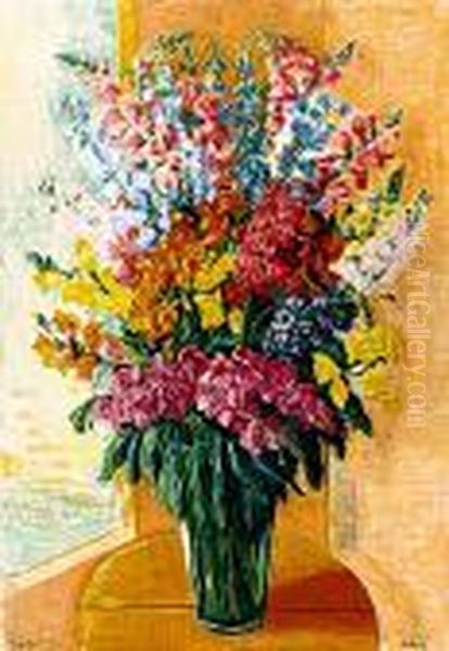 Portret Dziewczyny Oil Painting by Jean Kisling