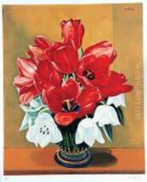 Tulipany Oil Painting by Jean Kisling