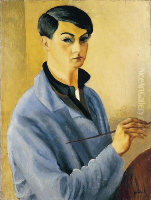 Autoportrait Oil Painting by Jean Kisling