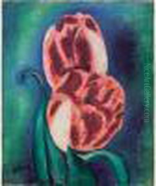 Tulipes Oil Painting by Jean Kisling