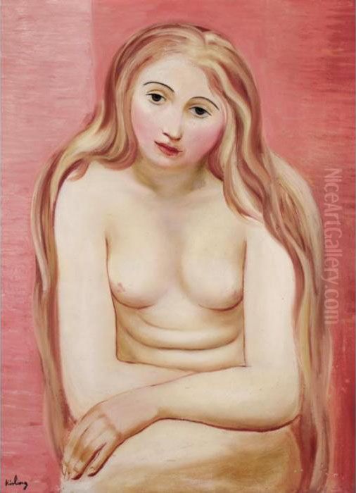 Nu Oil Painting by Jean Kisling