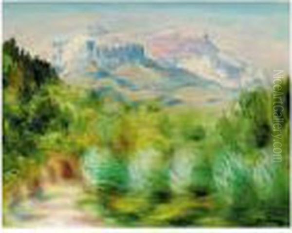 Paysage De Provence Oil Painting by Jean Kisling