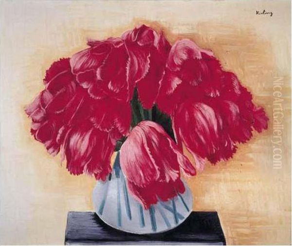 Tulipes Oil Painting by Jean Kisling