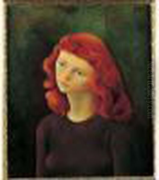 Mona Luisa Oil Painting by Jean Kisling