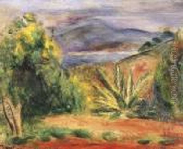 Paysage De Saint-tropez Oil Painting by Jean Kisling
