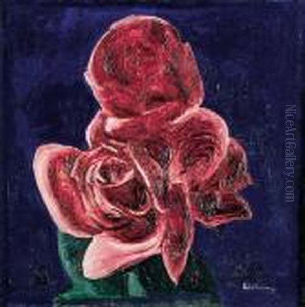 Roses Oil Painting by Jean Kisling