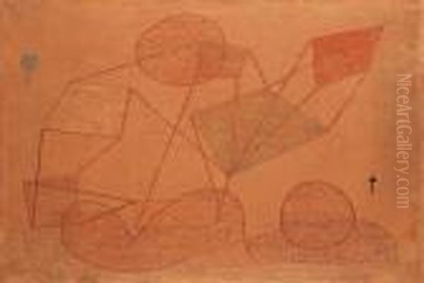 Sollte Steigen
Signe 'klee' Oil Painting by Paul Klee