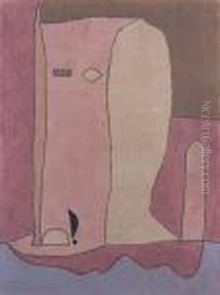 Gartenfigur
Signe 'klee' Oil Painting by Paul Klee