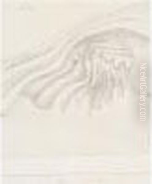 Unter Der Erde Oil Painting by Paul Klee